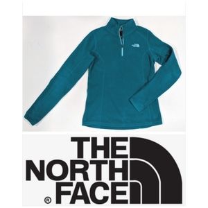 Quarter Zip Fleece North Face Jacket Top